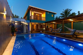Kalug - 6 suítes casal, Sauna, Piscina privativa e Área gourmet completa no Centro de Trancoso!